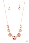 Paparazzi Pampered Powerhouse - Necklace Copper Box 133