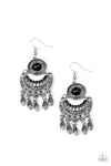 Paparazzi Mantra to Mantra - Earrings Black Box 53