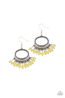 Paparazzi Happy Days - Earrings Yellow Box 46