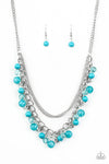 Paparazzi Wait and SEA - Necklace Blue Box 96