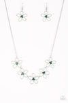 Paparazzi Hoppin Hibiscus - Green Necklace Box 21