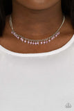 Paparazzi DEW a Double Take - Necklace Purple Box 101