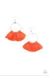 Paparazzi Peruvian Princess - Earrings Orange Box 18