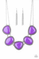 Paparazzi Viva La VIVID - Necklace Purple Box 45