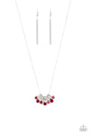 Paparazzi Slide Into Shimmer - Necklace Red Box 1