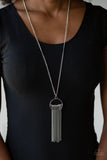 Paparazzi Terra Tassel - Necklace Silver Box 106