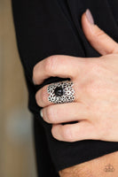 Paparazzi Flower Shower - Ring Black Box 84