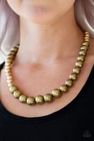 Paparazzi Power To The People - Necklace Brass Box 105