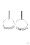 Paparazzi Set Into Motion - Earrings Silver Box 123