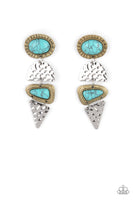 Paparazzi Earthy Extravagance - Earrings Multi Box 127