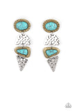 Paparazzi Earthy Extravagance - Earrings Multi Box 127