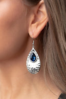 Paparazzi Tranquil Trove - Earrings Blue Box 141