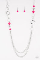 Paparazzi Modern Motley - Necklace Pink Box 104