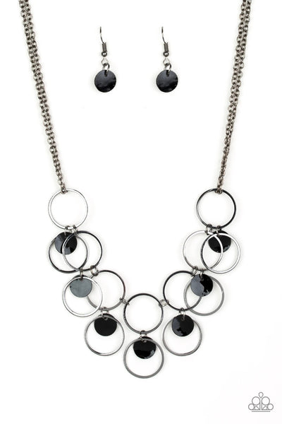 Paparazzi Ask and You SHELL Receive - Necklace Black Box 110