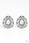 Paparazzi Treasure Retreat - Earrings White Box 84