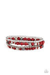 Paparazzi Stacked Style Maker - Bracelet Red Box 64