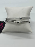 Paparazzi Flawlessly Floral - Exclusive Bracelet Blue Box 11