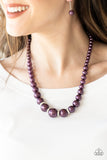 Paparazzi Party Pearls - Necklace Purple Box 7