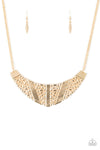 Paparazzi Terra Trailbreaker - Necklace Gold Box 134