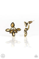 Paparazzi A Force To BEAM Reckoned With - Earrings Brass Box 49