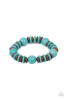 Paparazzi Rustic Rival - Bracelet Copper Box 97