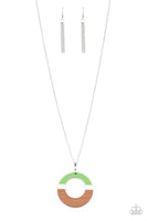 Paparazzi Sail Into The Sunset - Necklace Green Box 55