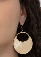 Paparazzi Fan Girl Glam - Earrings Gold Box 95
