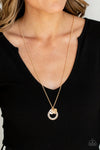 Paparazzi Full Of Faith - Necklace Gold Box 122