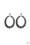 Paparazzi All For Glow - Earrings Green Box 37