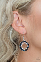 Paparazzi Wreathed In Radiance - Earrings Blue Box 13