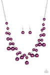 Paparazzi Soon To Be Mrs. - Necklace Purple Box 38