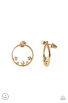 Paparazzi Top-Notch Twinkle - Earrings Gold Box 76