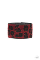 Paparazzi Cheetah Cabana - Urban Bracelet Red Box 25