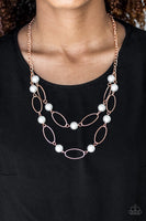 Paparazzi Best Of Both POSH-ible Worlds - Necklace Copper Box 29