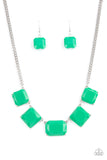 Paparazzi Instant Mood Booster - Necklace Green Box 114