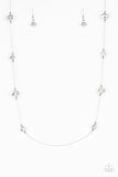 Paparazzi Champagne On The Rocks - Necklace Silver Box 96