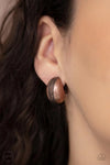 Paparazzi Classic Curves - Clip-On Earrings Copper Box 91