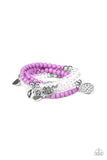 Paparazzi Colorfully Cupid - Bracelet Purple Box 49