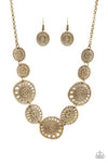 Paparazzi Your Own Free WHEEL - Necklace Brass Box 105
