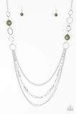 Paparazzi Margarita Masquerade - Necklace Green Box 57