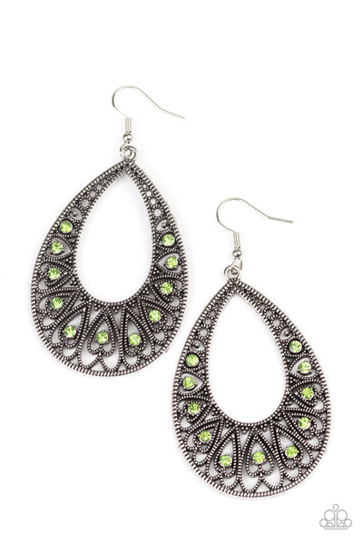 Paparazzi Love to be Loved - Earrings Green Box 50