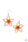 Paparazzi Botanical Bonanza - Earrings Orange Box 132