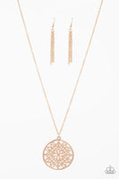 Paparazzi Mandala Melody - Necklace Rose Gold Box 44