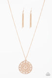 Paparazzi Mandala Melody - Necklace Rose Gold Box 44