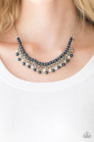 Paparazzi A Touch of CLASSY - Necklace Blue Box 104