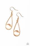 Paparazzi Over The Moon - Earrings Gold Box 46