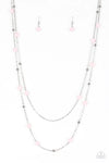 Paparazzi Beach Party Pageant - Necklace Pink Box 95