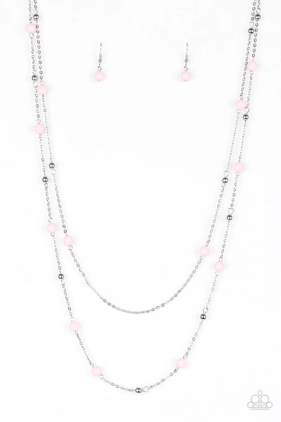 Paparazzi Beach Party Pageant - Necklace Pink Box 95