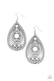 Paparazzi Just Dropping By - Earrings White Box 45