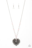 Paparazzi Doting Devotion - Necklace Pink Box 130